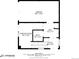 Floorplan featuring an exercise room, bath, foyer, and garage on the first level at 2922 W 26Th Ave # 1, Denver, CO 80211