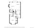 Floor plan layout with a living room, dining area, kitchen, foyer, laundry, two bathrooms, and a bedroom at 1203 6Th St # 1203, Golden, CO 80403