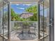 Charming outdoor dining area on the deck, perfect for enjoying meals with a view at 3965 S Fundy Cir, Aurora, CO 80013