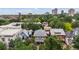 Charming neighborhood featuring a variety of architectural styles and lush green trees with city views at 1352 N Downing St, Denver, CO 80218