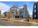 Modern townhomes with sleek architecture and landscaping at 1248 Perry St, Denver, CO 80204