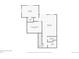 Floor plan of the basement featuring a Gathering room, bathroom, bedroom, closet and storage at 26731 E Hinsdale Pl, Aurora, CO 80016