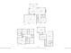 Floor plans of the first and second floor, and basement layout at 26731 E Hinsdale Pl, Aurora, CO 80016