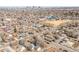 Wide aerial shot revealing houses with access to schools and athletic fields, emphasizing location benefits at 901 S Osceola St, Denver, CO 80219