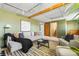 Inviting living room with a large sofa, a patterned rug, and a stylish, modern design at 845 S Kenton St, Aurora, CO 80012