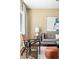 Comfortable living room showcasing stylish seating and hardwood floors at 845 S Kenton St, Aurora, CO 80012