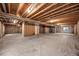 Unfinished basement, ready for customization at 9040 Grand Mesa Ave, Longmont, CO 80504