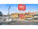 Street view of The Post Chicken & Beer restaurant, complete with signage and outdoor seating at 2840 S Bannock St, Englewood, CO 80110