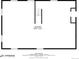 Floor plan showing layout of the basement level, showing location of the basement space at 772 Urban Ct, Lakewood, CO 80401