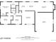 Floor plan showing layout of the main level, including living room, kitchen, bedrooms, and bathrooms at 772 Urban Ct, Lakewood, CO 80401