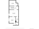 Detailed floorplan showcasing the storage, Gathering room, bedroom, bath and WIC at 1160 S Sherman St, Denver, CO 80210