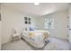 Comfortable bedroom featuring carpeted floors and natural light at 2101 Champlain Dr, Boulder, CO 80301