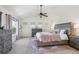 Inviting main bedroom with plush carpet, stylish furnishings, and natural light at 282 N De Gaulle St, Aurora, CO 80018
