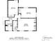 Upstairs floor plan featuring bedrooms, closets, and bathrooms at 10000 E Ohio Ave, Denver, CO 80247