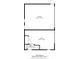 Floor plan layout of the garage at 3947 Winona Ct, Denver, CO 80212