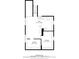 Downstairs floor plan layout with utility and storage dimensions at 3947 Winona Ct, Denver, CO 80212