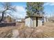 Backyard with a shed at 6025 S Sycamore St, Littleton, CO 80120