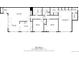 Detailed floor plan showcasing the layout of the home with room dimensions at 3942 E Evans Ave, Denver, CO 80210