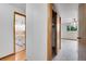 Hallway view of bathroom and bedroom at 3444 S Bellaire St, Denver, CO 80222