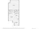 Detailed floor plan showcasing the layout of the first floor including the living room, kitchen, and garage at 3611 S Perth Cir # 103, Aurora, CO 80013