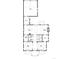 Layout of the home's main floor, showcasing the living room, kitchen, library, and dining room at 1160 N Dahlia St, Denver, CO 80220
