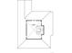 Layout of the floor plan for the flex room at 1160 N Dahlia St, Denver, CO 80220