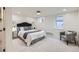 Serene basement bedroom featuring recessed lighting, two windows, and neutral decor at 853 Saint Paul St, Denver, CO 80206
