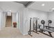Basement area ready to be a home gym with plenty of room at 4530 Ridgewood Ct, Castle Rock, CO 80109