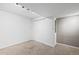 Basement space with track lighting ready to be transformed at 4530 Ridgewood Ct, Castle Rock, CO 80109
