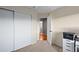 Hallway with closet and bathroom, ready for your personal touch at 4530 Ridgewood Ct, Castle Rock, CO 80109