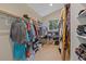 Spacious walk-in closet with ample storage, organization racks, and a window at 4530 Ridgewood Ct, Castle Rock, CO 80109