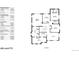 Detailed floor plan illustrating the layout of the second floor, including bedrooms and baths at 12828 Fox Ct, Westminster, CO 80234