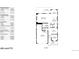 Detailed floor plan illustrating the layout of the first floor, including kitchen and garage at 12828 Fox Ct, Westminster, CO 80234
