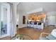 Open kitchen with island and stainless steel appliances at 2200 S University Blvd # 201, Denver, CO 80210