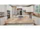 Well-lit kitchen featuring granite countertops, stainless steel appliances, and a functional center island at 5046 Sage Brush Dr, Broomfield, CO 80023