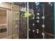 Modern steam shower equipped with digital controls and multiple jets for a luxurious spa experience at 5046 Sage Brush Dr, Broomfield, CO 80023