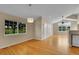 Spacious living room with hardwood floors and lots of natural light at 11268 Grove St # I, Westminster, CO 80031