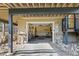 An open, well-lit garage space at 100 River Park Dr # A, Breckenridge, CO 80424