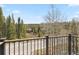 Enjoy panoramic views of the surrounding forest and mountains from the deck at 100 River Park Dr # A, Breckenridge, CO 80424