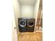 Laundry room with side by side washer and dryer at 17443 Nature Walk Trail # 102, Parker, CO 80134