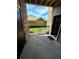 Private patio with a view of a grassy area at 17443 Nature Walk Trail # 102, Parker, CO 80134