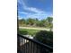 View of backyard with trees and walking path at 17443 Nature Walk Trail # 102, Parker, CO 80134