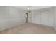 Bedroom with carpet, a closet, and ceiling fan at 11050 Gaylord St, Northglenn, CO 80233