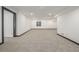 Large basement area with neutral carpet and recessed lighting, ready for customization at 965 W 96Th Ave, Thornton, CO 80260