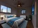 Cozy bedroom featuring a plush bed, modern furnishings, and serene ambiance at 3530 Dahlia St, Denver, CO 80207