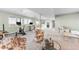 Spacious basement with workout area, sitting area, and large windows at 8408 Vinegarroon Rd, Parker, CO 80138