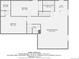 Basement floor plan displays recreation area, gym, and bedrooms, with total square footage at 8102 S Carr Ct, Littleton, CO 80128