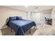 Comfortable bedroom with carpeted floors, closet and desk with ample lighting and storage at 8102 S Carr Ct, Littleton, CO 80128
