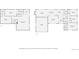 Detailed floor plan showcasing the layout of the bedrooms, kitchen, living room, and garage at 8102 S Carr Ct, Littleton, CO 80128