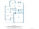 Detailed floor plan showcasing the layout of the home, including room dimensions at 14185 W Warren Cir, Lakewood, CO 80228